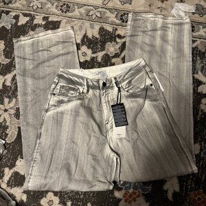 NWT Brushed Metallic Jeans